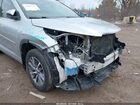 2017 Toyota Highlander Xle Серебряный vin: 5TDJZRFH7HS449938