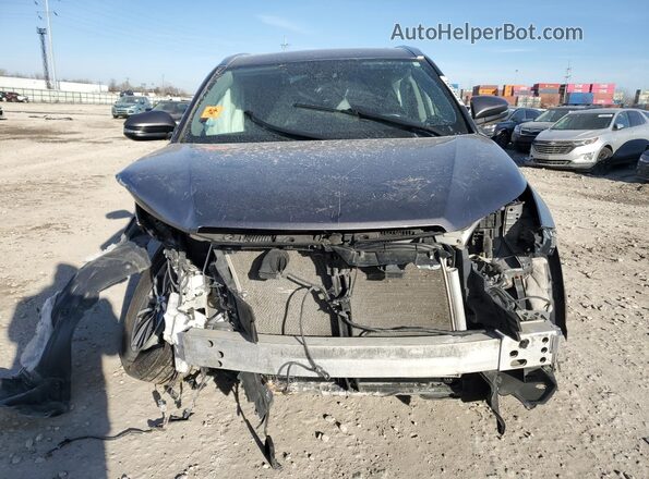 5TDJZRFH8JS531652 2018 TOYOTA HIGHLANDER Black Front view