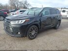 2018 Toyota Highlander Se Black vin: 5TDJZRFH8JS541744
