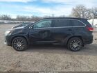 2018 Toyota Highlander Se Black vin: 5TDJZRFH8JS541744