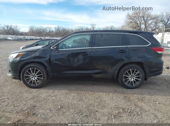 5TDJZRFH8JS541744 2018 TOYOTA HIGHLANDER Black 