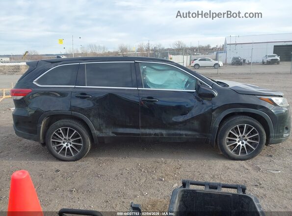 5TDJZRFH8JS541744 2018 TOYOTA HIGHLANDER Black სალონის 360-გრადუსიანი ხედი
