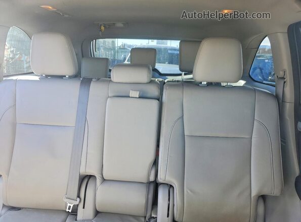 5TDJZRFH9HS474632 2017 TOYOTA HIGHLANDER Charcoal უკანა სავარძლების ხედი