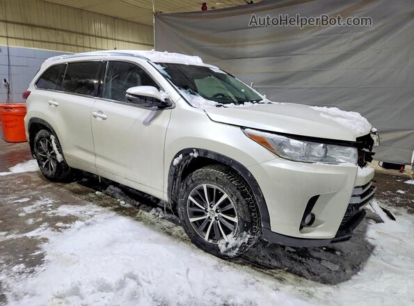 5TDJZRFH9JS526931 2018 TOYOTA HIGHLANDER White წინა მარჯვენა
