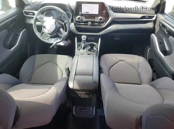 5TDKDRAH3PS502868 2023 TOYOTA HIGHLANDER Silver Вид панелі приладів
