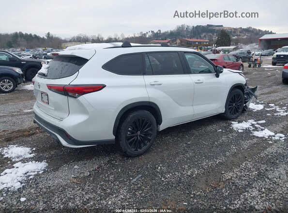 5TDKDRAH8PS022406 2023 TOYOTA HIGHLANDER Белый Задняя правая четверть