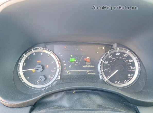 5TDKDRAH8PS504907 2023 TOYOTA HIGHLANDER Угольный Вид щитка приборов