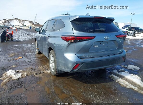 5TDKDRBH1PS017384 2023 TOYOTA LE Blue Задня ліва чверть