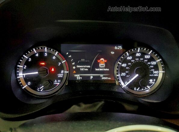 5TDKDRBH1PS506884 2023 TOYOTA HIGHLANDER Зеленый Вид щитка приборов