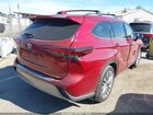 2024 Toyota Highlander Platinum Красный vin: 5TDKDRBH4RS548761