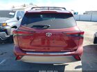2024 Toyota Highlander Platinum Красный vin: 5TDKDRBH4RS548761