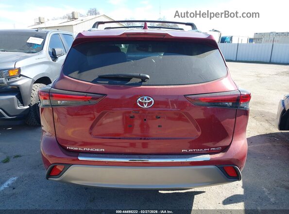 5TDKDRBH4RS548761 2024 TOYOTA HIGHLANDER Красный 