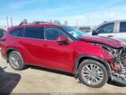 2024 Toyota Highlander Platinum Красный vin: 5TDKDRBH4RS548761