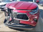 2024 Toyota Highlander Platinum Красный vin: 5TDKDRBH4RS548761