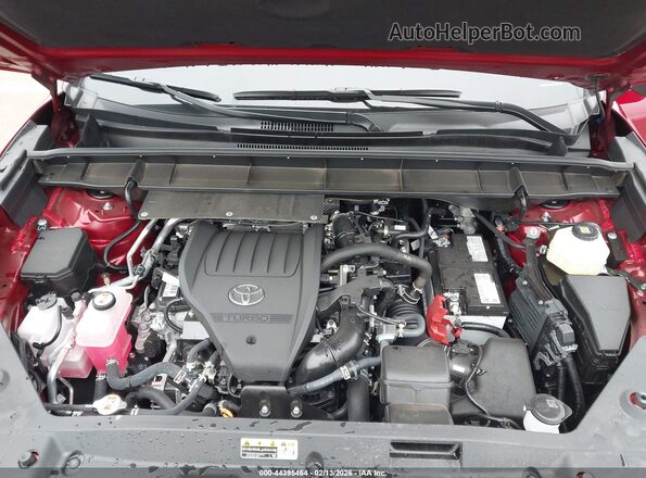 5TDKDRBH5SS591575 2025 TOYOTA HIGHLANDER Red Vista trasera