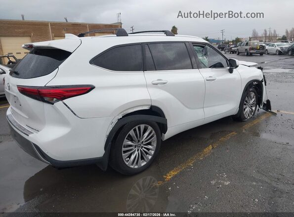 5TDKDRBH7PS516092 2023 TOYOTA HIGHLANDER Белый Задняя правая четверть