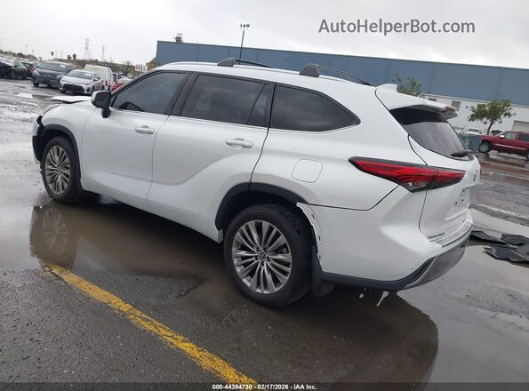 5TDKDRBH7PS516092 2023 TOYOTA HIGHLANDER Белый Задняя левая четверть