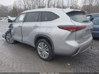 2025 Toyota Highlander Platinum Серебряный vin: 5TDKDRBH7SS582554