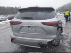 2025 Toyota Highlander Platinum Серебряный vin: 5TDKDRBH7SS582554
