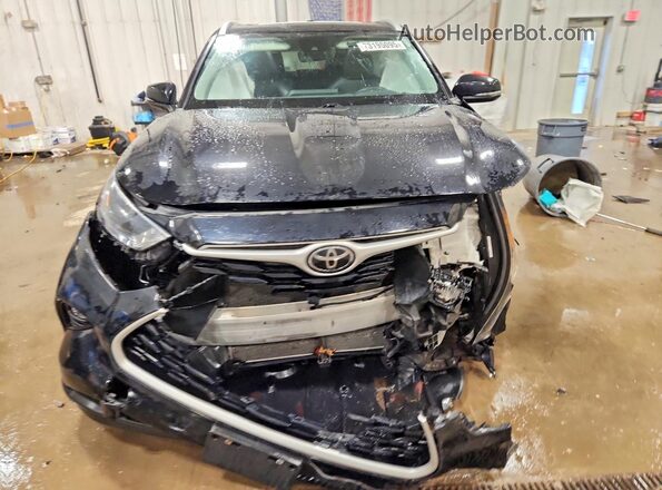 5TDKDRBH8PS029810 2023 TOYOTA HIGHLANDER Черный Вид спереди