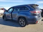 2016 Toyota Highlander Синий vin: 5TDKKRFH2GS148209