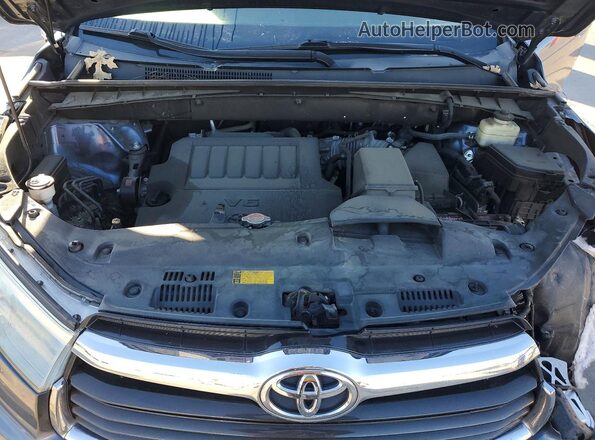 5TDKKRFH2GS148209 2016 TOYOTA HIGHLANDER Синий Вид подкапотного пространства