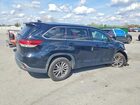 2017 Toyota Highlander Se Черный vin: 5TDKZRFH3HS525529