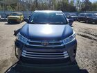 2018 Toyota Highlander Se Blue vin: 5TDKZRFH7JS260197