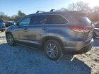 2019 Toyota Highlander Se Серый vin: 5TDKZRFH9KS343938 2019 Toyota Highlander Se Серый vin: 5TDKZRFH9KS343938