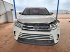 2019 Toyota Highlander Se White vin: 5TDKZRFH9KS568344