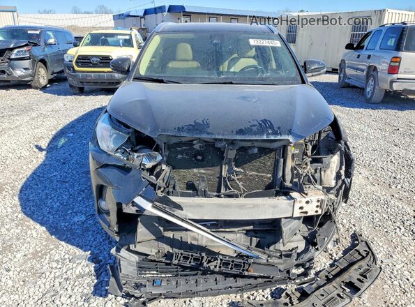 5TDKZRFHXHS523700 2017 TOYOTA HIGHLANDER Черный Вид спереди