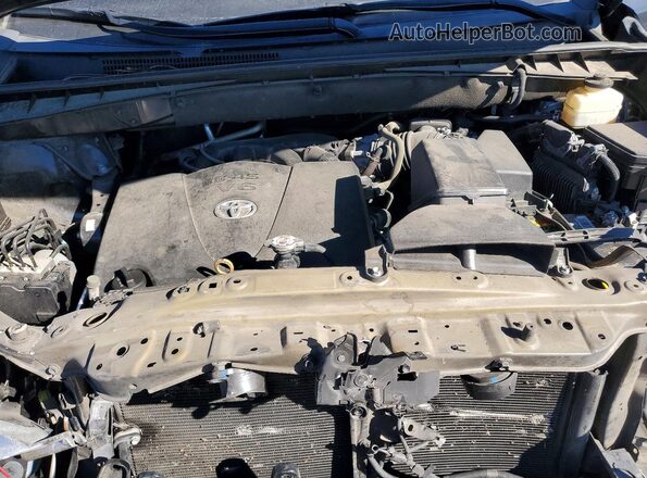 5TDKZRFHXHS523700 2017 TOYOTA HIGHLANDER Черный Вид подкапотного пространства