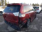 2016 Toyota Sienna Se 8 Passenger Темно-бордовый vin: 5TDXK3DC1GS754823