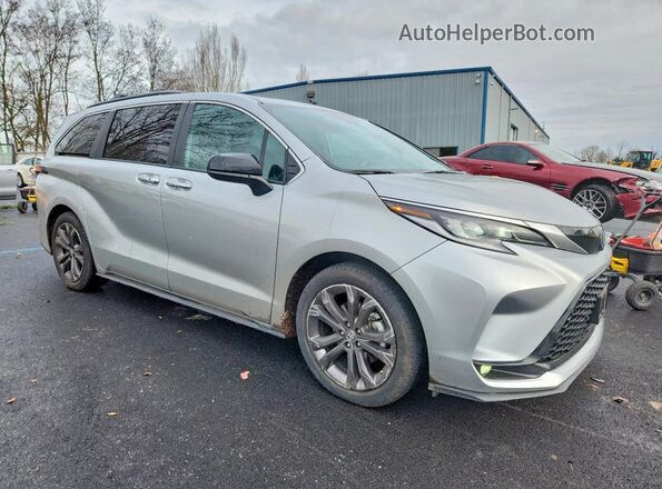 5TDXRKEC0PS170434 2023 TOYOTA SIENNA Silver წინა მარჯვენა
