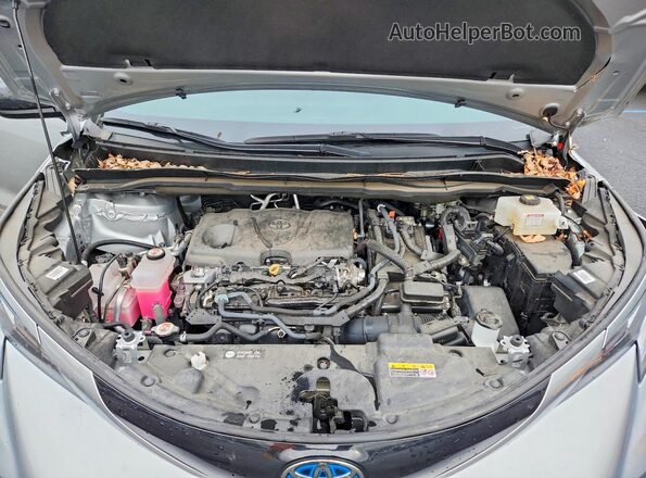 5TDXRKEC0PS170434 2023 TOYOTA SIENNA Silver ძრავის განყოფილების ხედი