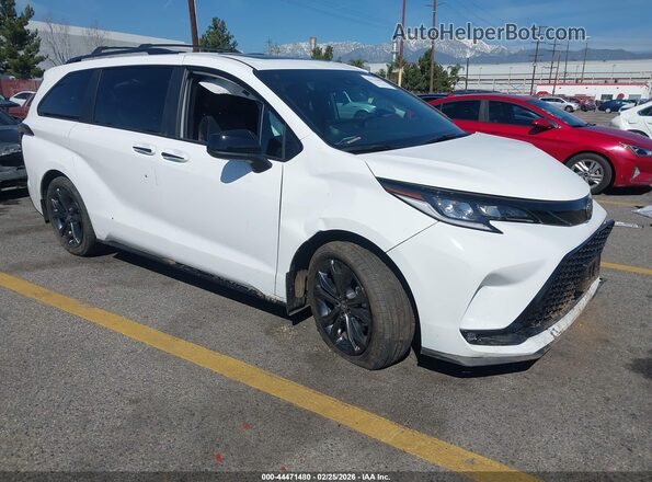 5TDXRKEC9TS297239 2026 TOYOTA SIENNA Белый Передняя правая четверть