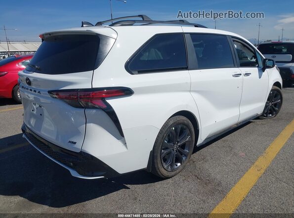 5TDXRKEC9TS297239 2026 TOYOTA SIENNA Белый Задняя правая четверть