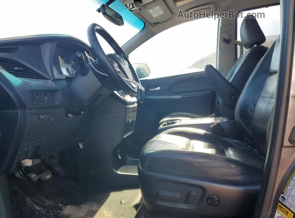 5TDXZ3DC3HS780319 2017 TOYOTA SIENNA Угольный 