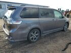 2017 Toyota Sienna Se Угольный vin: 5TDXZ3DC3HS780319 Damage: Right Sliding Door, Heavy Scratch, 1/2 To 1 Inch