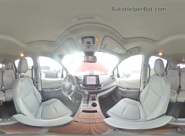 5TDYRKEC5NS125636 2022 TOYOTA SIENNA Red Vista interior de 360 grados