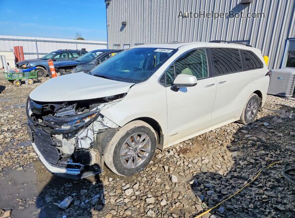 5TDYRKEC8MS056004 2021 TOYOTA SIENNA White Front left