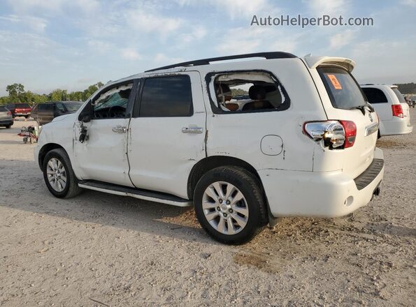 5TDYY5G13GS063737 2016 TOYOTA SEQUOIA Белый Задняя левая четверть