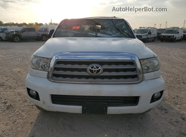 5TDYY5G13GS063737 2016 TOYOTA SEQUOIA Белый Вид спереди