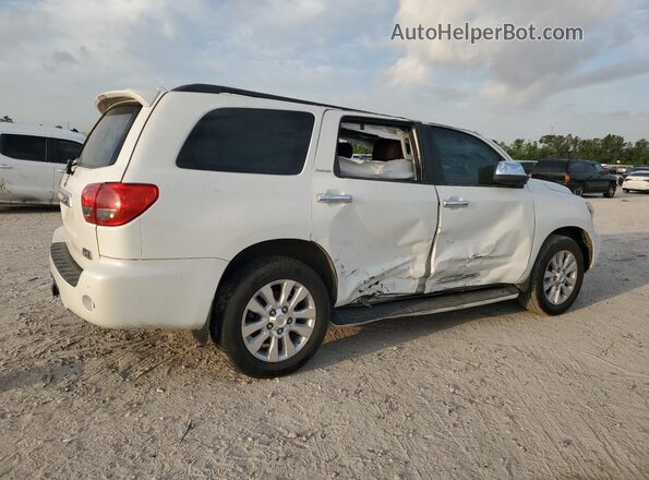 5TDYY5G13GS063737 2016 TOYOTA SEQUOIA Белый Задняя правая четверть