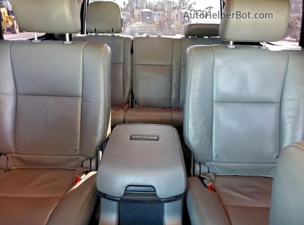 5TDYY5G16HS068352 2017 TOYOTA SEQUOIA Black Vista de los asientos traseros