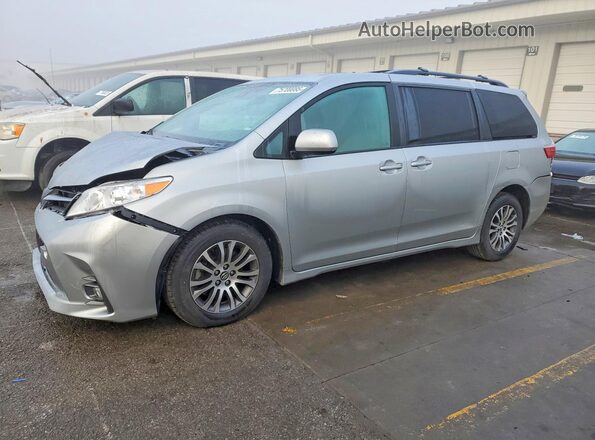 5TDYZ3DC0LS049733 2020 TOYOTA SIENNA Silver Front left