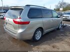 2017 Toyota Sienna Xle 8 Passenger Champagne vin: 5TDYZ3DC3HS889836