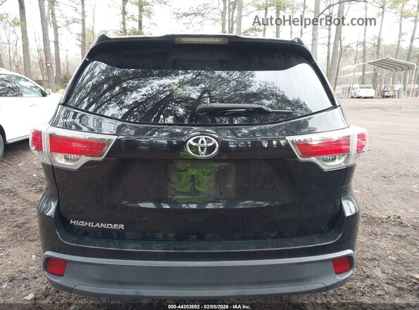 5TDZARFH6GS020122 2016 TOYOTA LE Черный 