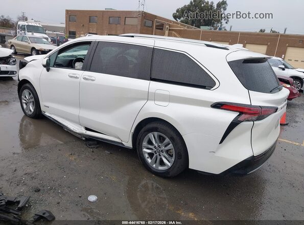 5TDZRKEC7MS009776 2021 TOYOTA LIMITED White უკანა მარცხენა