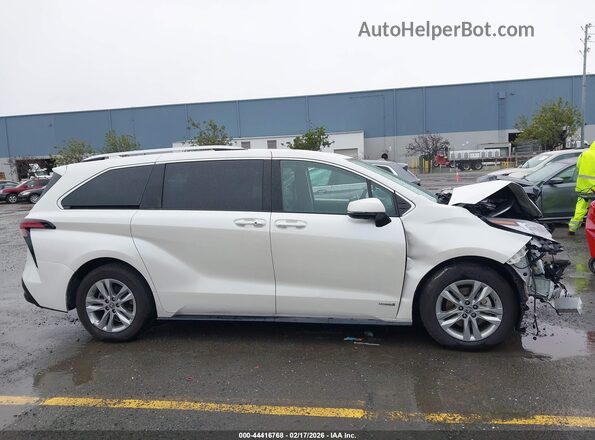 5TDZRKEC7MS009776 2021 TOYOTA LIMITED White სალონის 360-გრადუსიანი ხედი